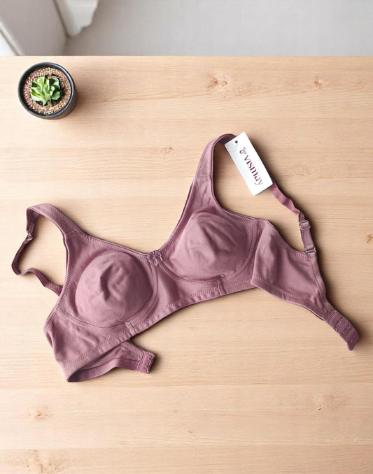 200525BR (E4352) VISMAY NON-PADDED BRA - Mocha