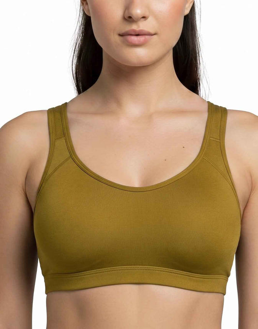 NON PADDED SPORTS BRA ALISHAN MEHANDI E6996 300526BR