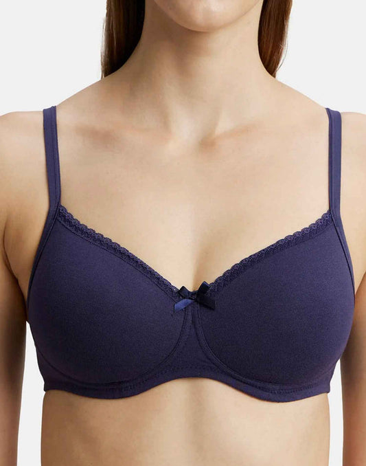 PADDED BRA JOCKEY CLASSIC NAVY E5256 040725BR