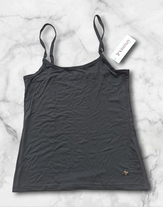 270825CL (E4357) VISMAY PIXIE CAMISOLE - Black