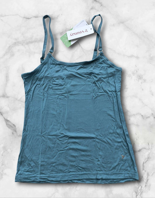 270825CL (E4357) VISMAY PIXIE CAMISOLE - Teal
