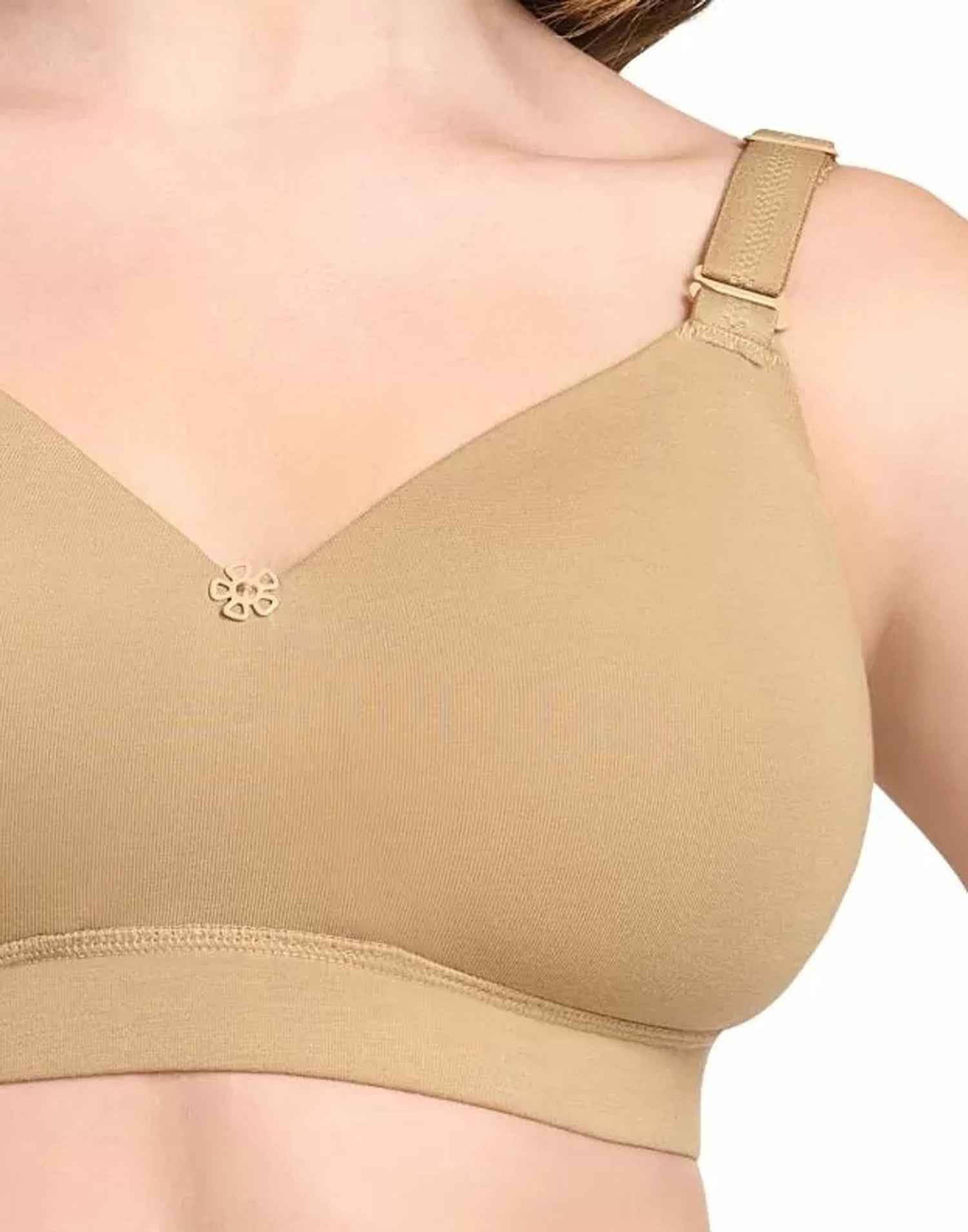 PADDED T-SHIRT BRA RIZA BESTIE NUDE E6775 200326BR