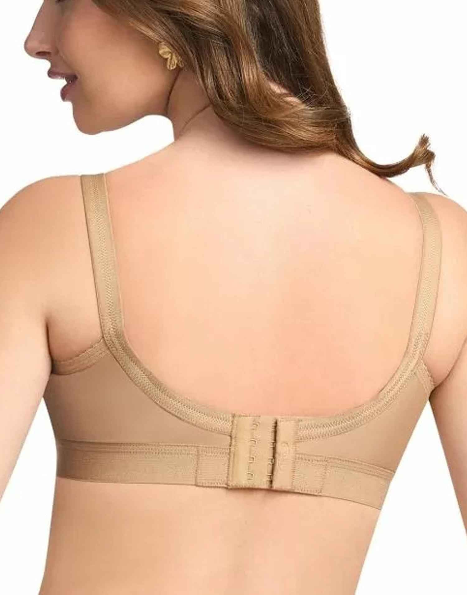 NON PADDED BRA RIZA KRUTHIKA PLAIN NUDE E6832 160326BR - ELENTRA DESIGNS BY NIMI HEINS