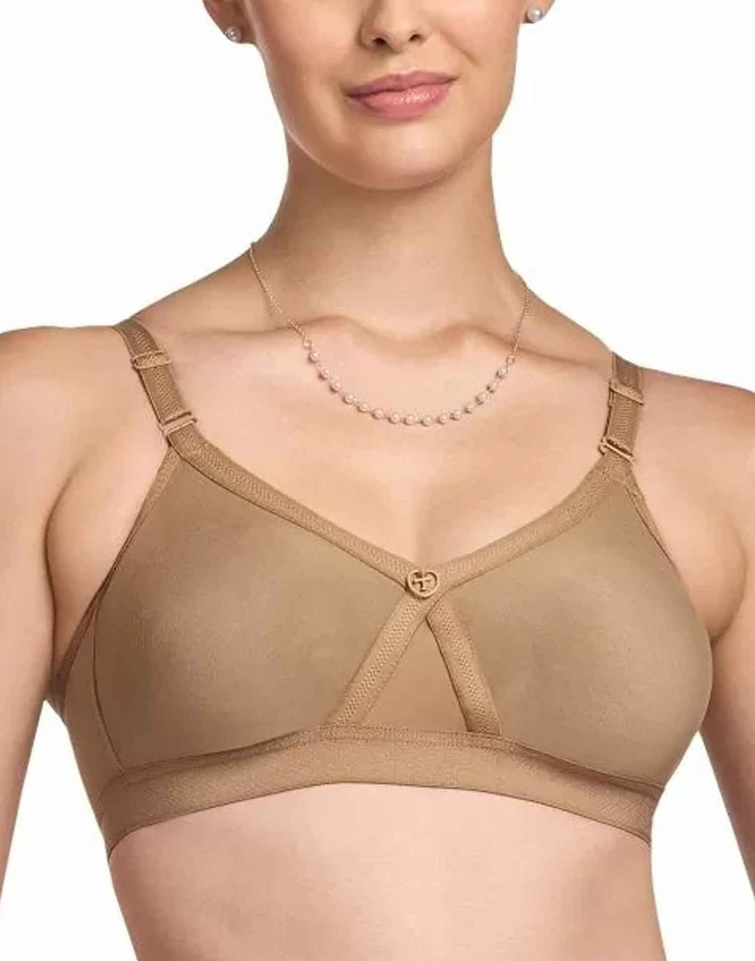 NON PADDED T-SHIRT BRA RIZA ALPA NUDE E6831 160326BR