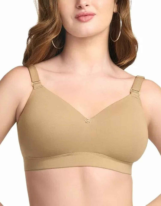 PADDED T-SHIRT BRA RIZA BESTIE NUDE E6775 200326BR - ELENTRA DESIGNS BY NIMI HEINS