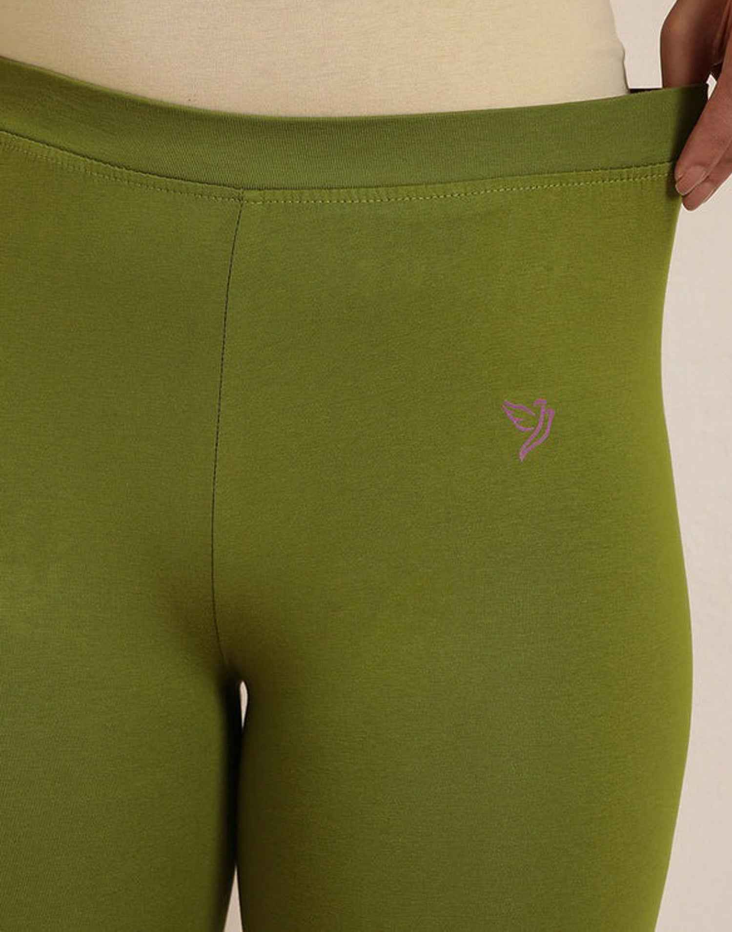 LEGGINGS TWIN BIRDS OLIVE E6715 070326LG - ELENTRA DESIGNS BY NIMI HEINS