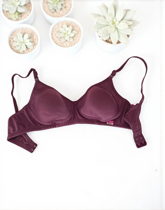 121025BR (E6077 - E6078) V-MAX SEMI PADDED BRA - Onion Pink