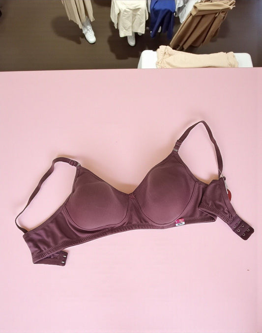 221025BR (E6077 - E6078) V-MAX SEMI PADDED BRA - Onion Pink