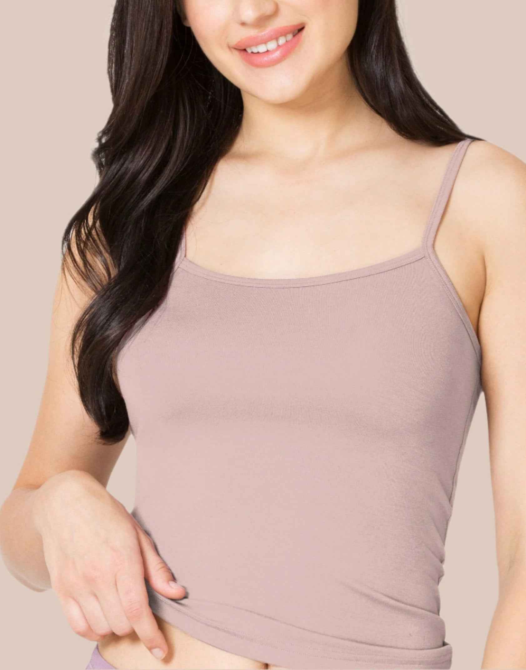 CAMISOLE VISMAY PIXIE MOCHA E4357 240525CL