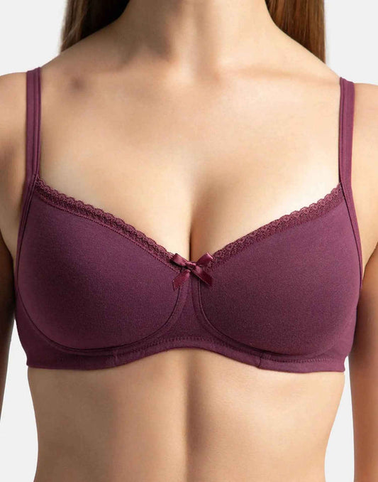 PADDED BRA JOCKEY PRUNE E5256 040725BR