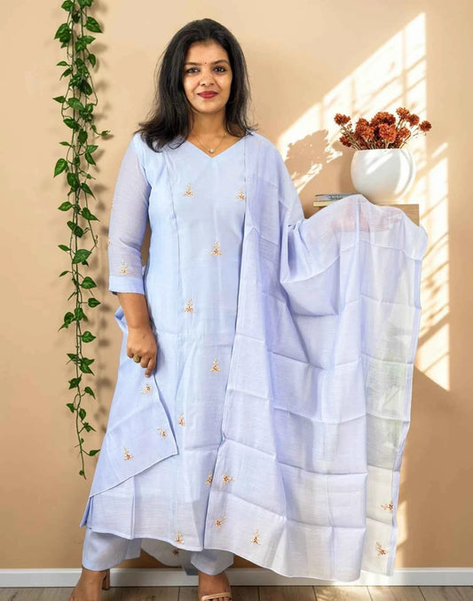 READY TO WEAR CONEFLOWER BLUE E7340 011026RW
