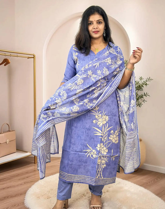 READY TO WEAR CONEFLOWER BLUE E7403 231026RW