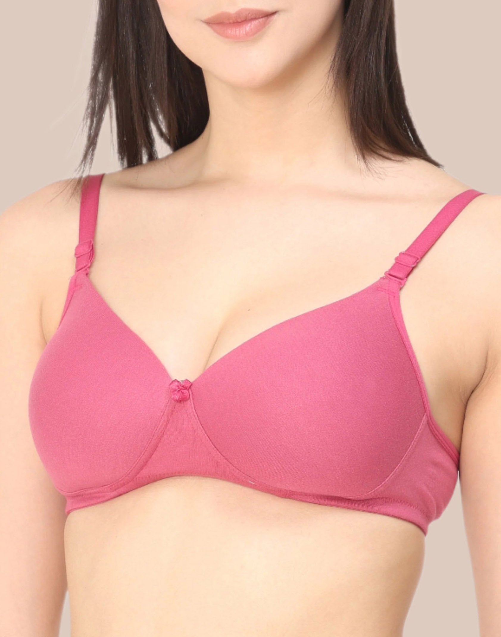 PADDED BRA VISMAY ROSE GOLD E4354 150525BR - ELENTRA DESIGNS BY NIMI HEINS