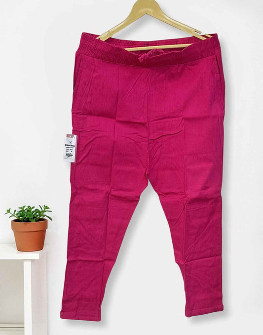 CIGARETTE PANT RANI PINK E4288 090326BW - ELENTRA DESIGNS BY NIMI HEINS
