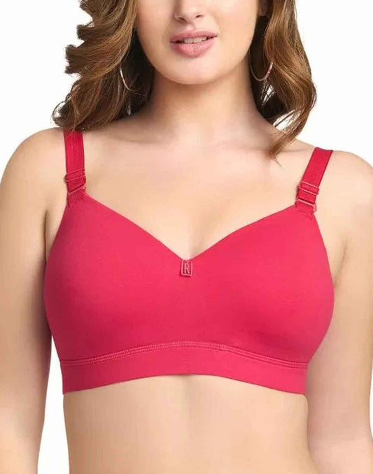 PADDED T-SHIRT BRA RIZA BESTIE RASBERRY E6775 200326BR - ELENTRA DESIGNS BY NIMI HEINS