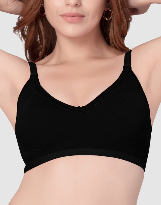 NON PADDED BRA DAISY DEE RIYA BLACK E5252 100725BR - ELENTRA DESIGNS BY NIMI HEINS