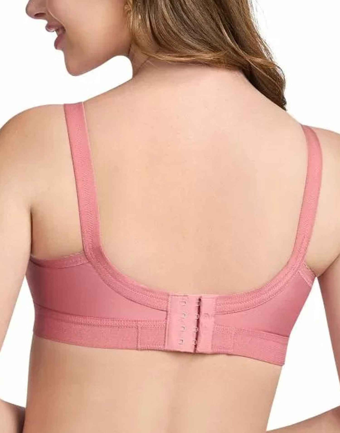 NON PADDED BRA RIZA KRUTHIKA PLAIN ROSEGOLD E6832 160326BR