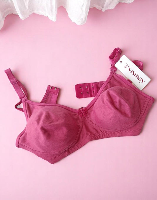 180525BR (E4351) VISMAY NON-PADDED BRA - Rose Gold