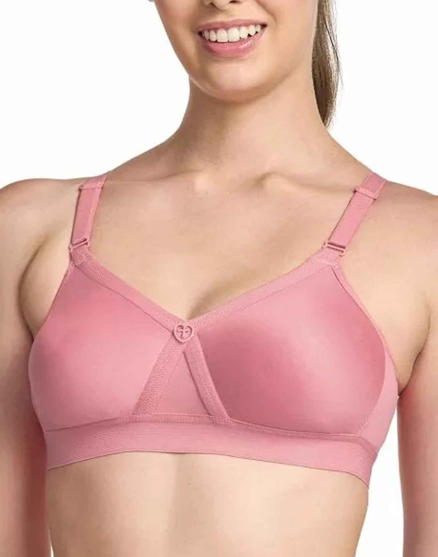 NON PADDED T-SHIRT BRA RIZA ALPA ROSEGOLD E6831 160326BR