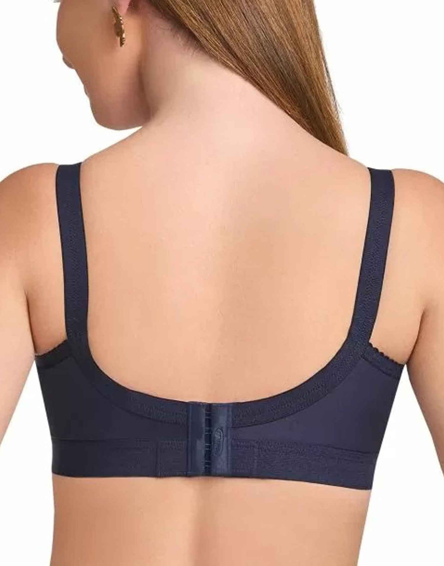 NON PADDED BRA RIZA KRUTHIKA PLAIN SAPPHIRE E6832 160326BR