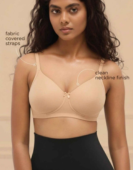 NON PADDED T-SHIRT BRA BLOSSOM ESSENTIAL SKIN E3179 210625BR