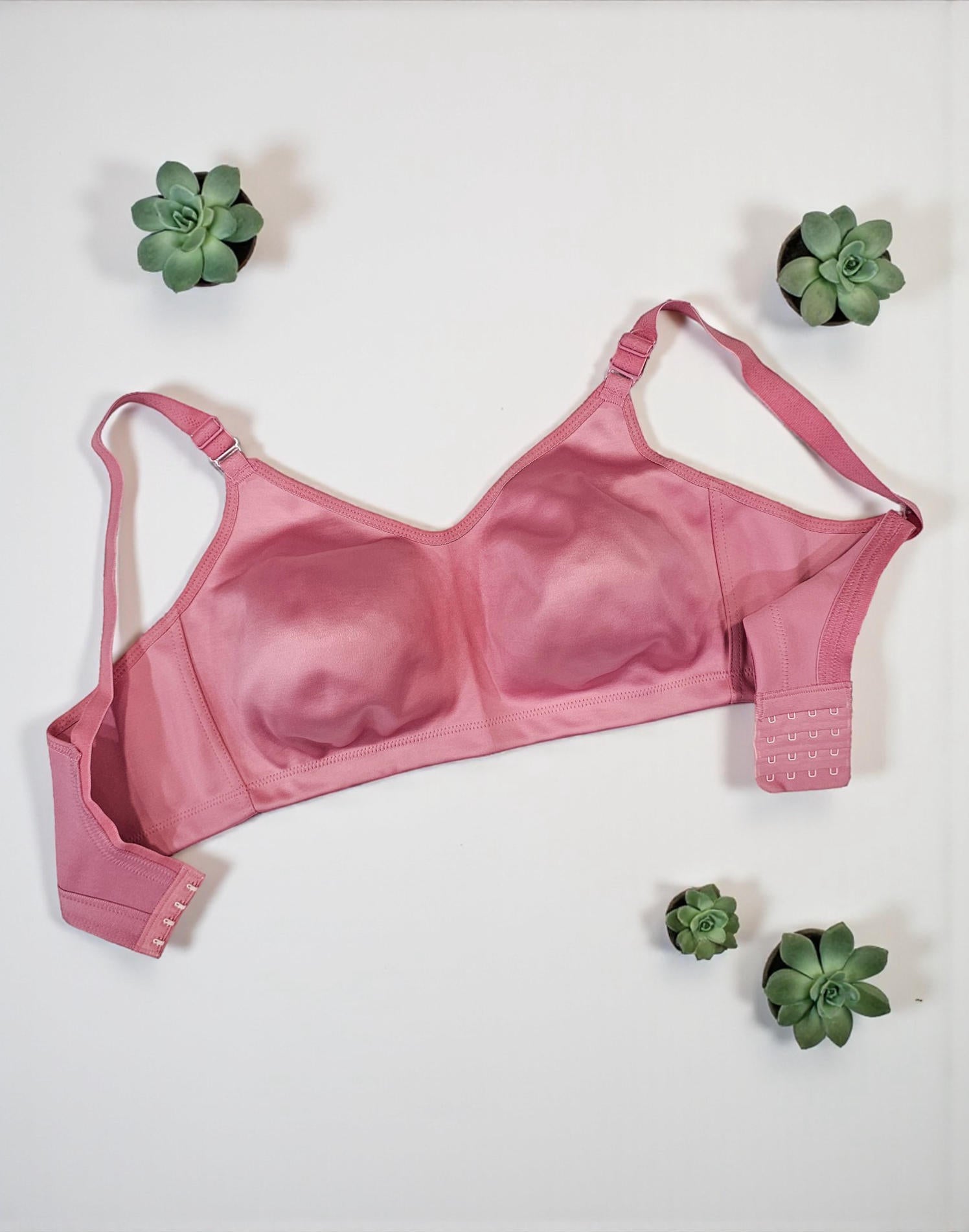 NON PADDED BRA RIZA SUPER FIT ROSE GOLD E6777 250226BR - ELENTRA DESIGNS BY NIMI HEINS