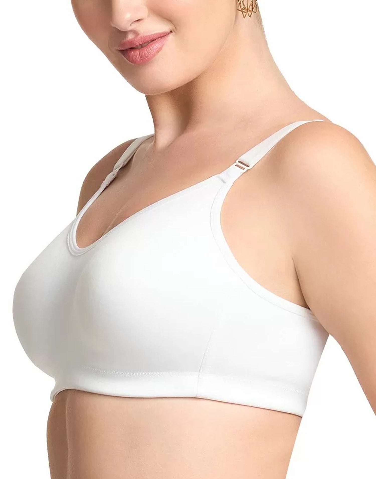 NON PADDED BRA RIZA SUPER FIT DOVE E6777 280226BR - ELENTRA DESIGNS BY NIMI HEINS