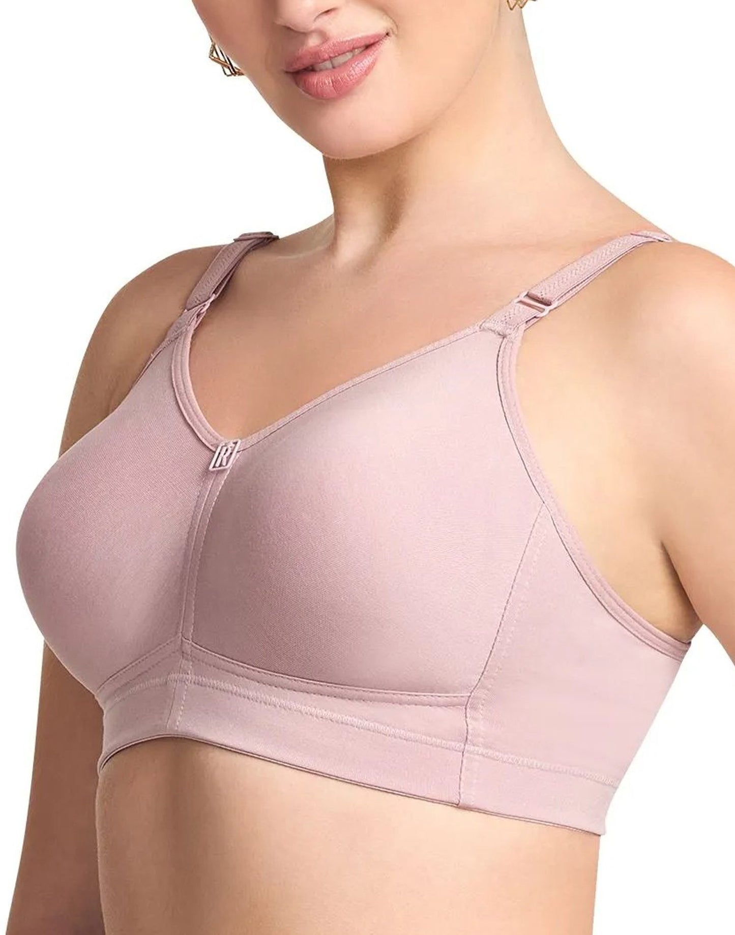 NON PADDED BRA RIZA T FIT MINK E6778 280226BR - ELENTRA DESIGNS BY NIMI HEINS