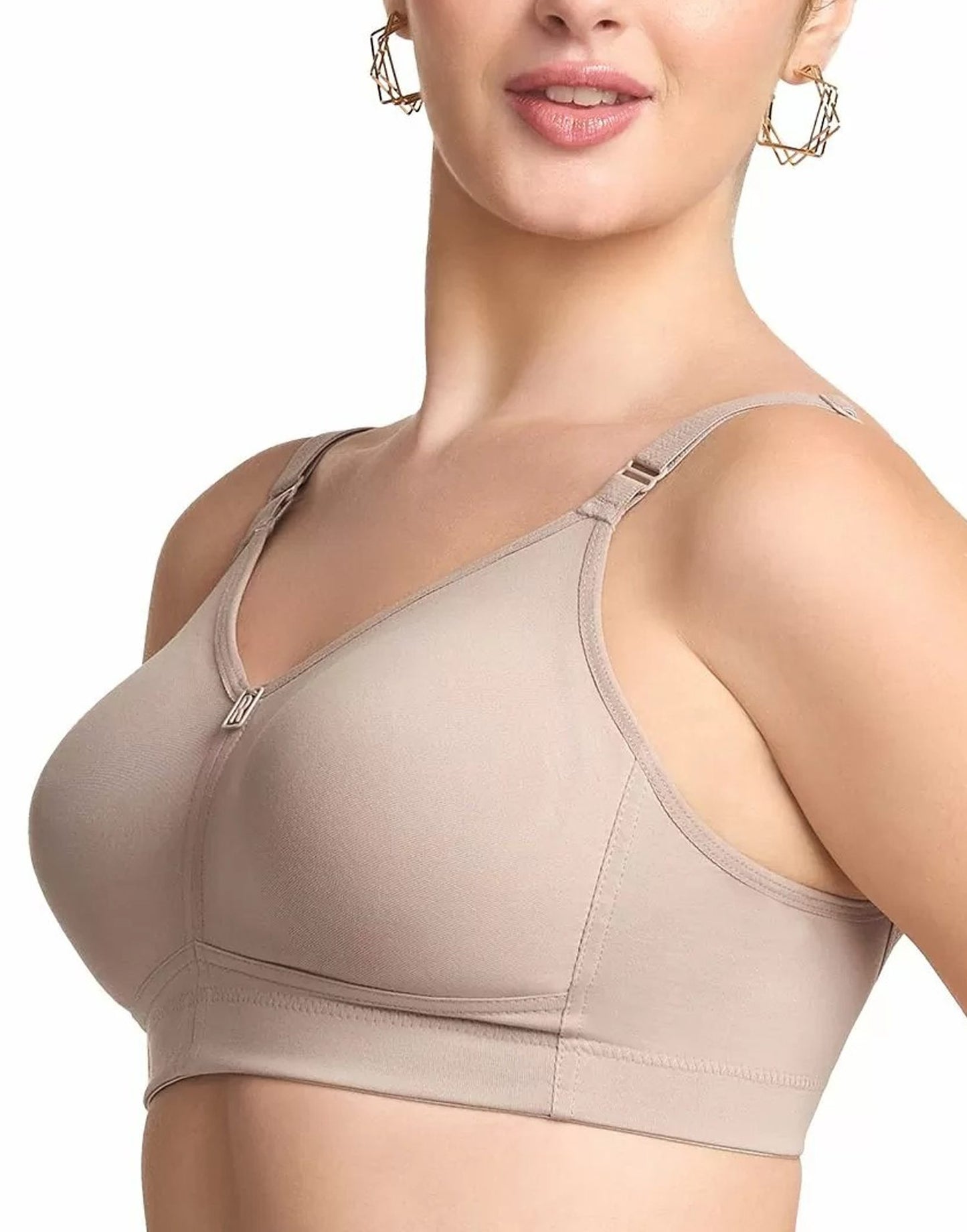 NON PADDED BRA RIZA T FIT HAZZEL E6778 280226BR - ELENTRA DESIGNS BY NIMI HEINS