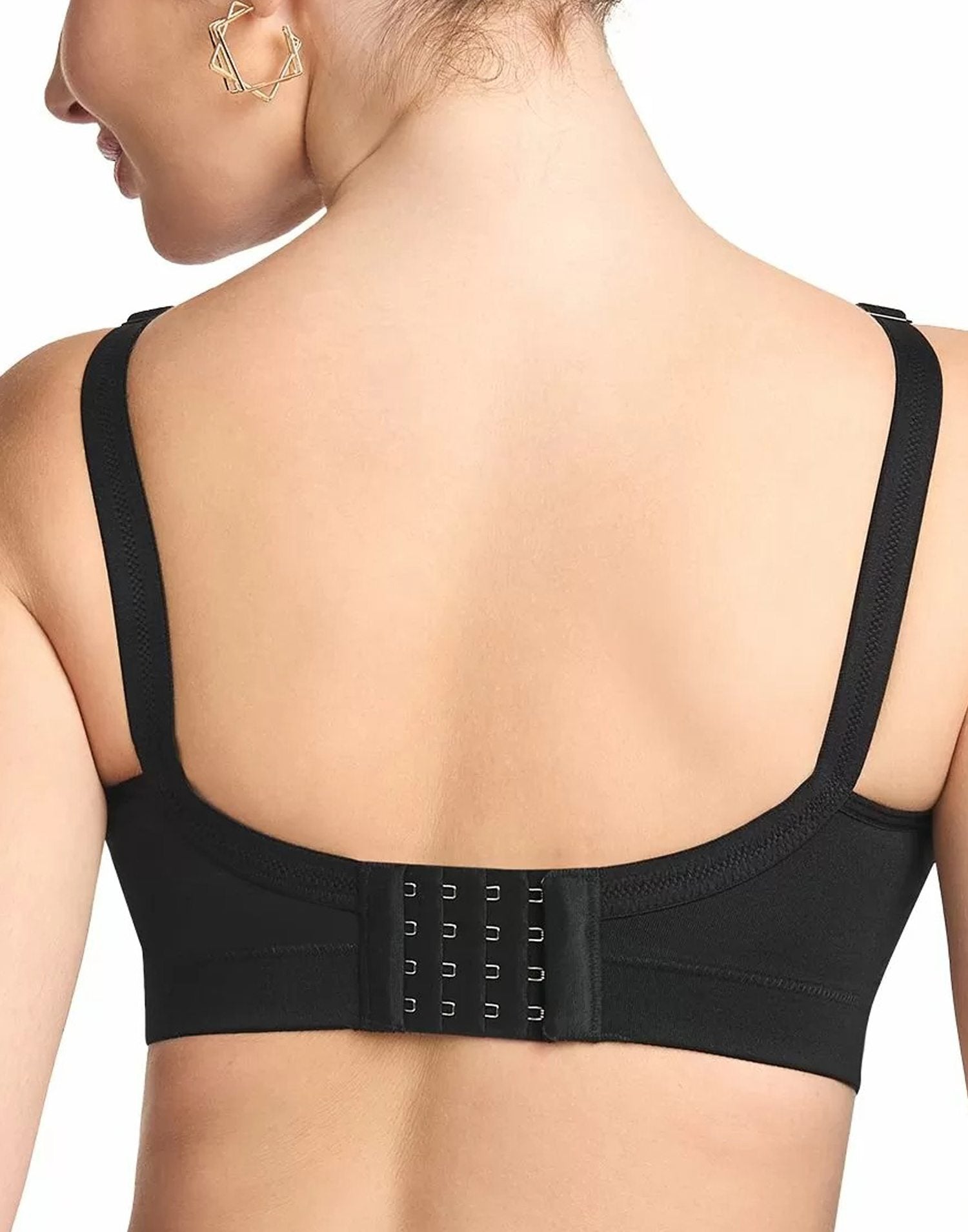 NON PADDED BRA RIZA T FIT BLACK E6778 280226BR - ELENTRA DESIGNS BY NIMI HEINS