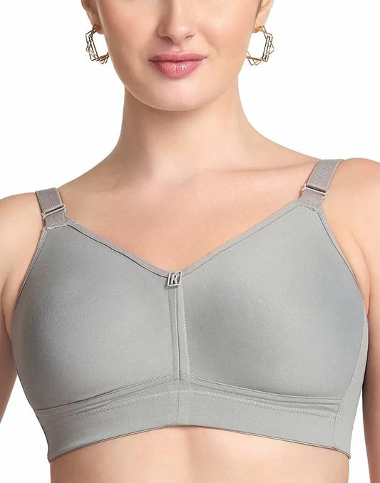 NON PADDED BRA RIZA T FIT GRAY E6778 250226BR - ELENTRA DESIGNS BY NIMI HEINS