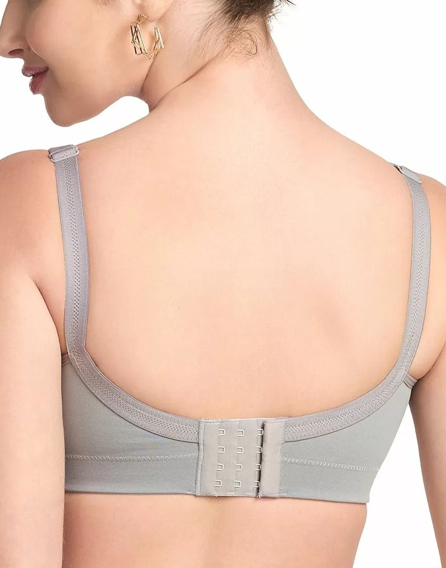 NON PADDED BRA RIZA T FIT GRAY E6778 250226BR - ELENTRA DESIGNS BY NIMI HEINS