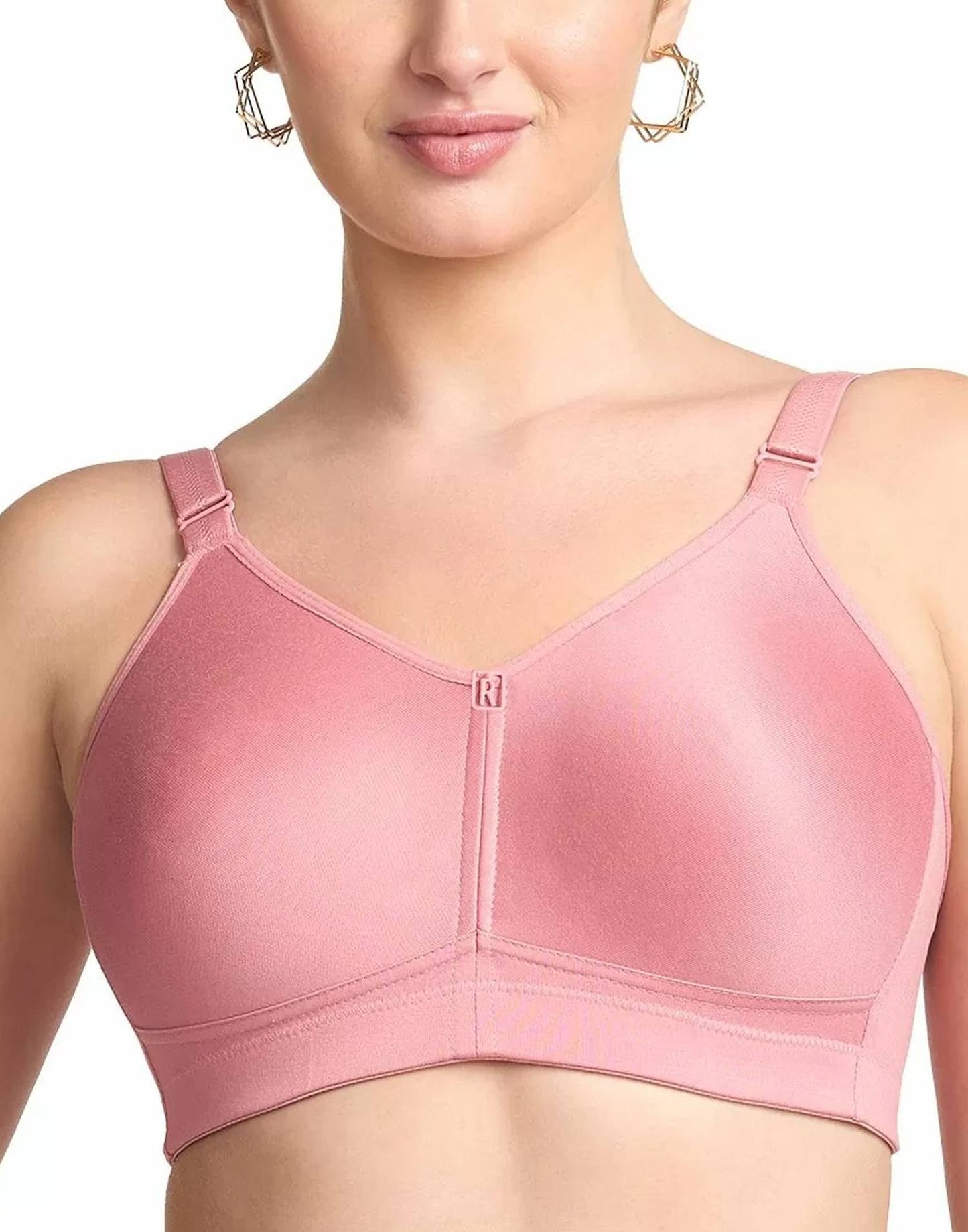 NON PADDED BRA RIZA T FIT ROSE GOLD E6778 250226BR - ELENTRA DESIGNS BY NIMI HEINS
