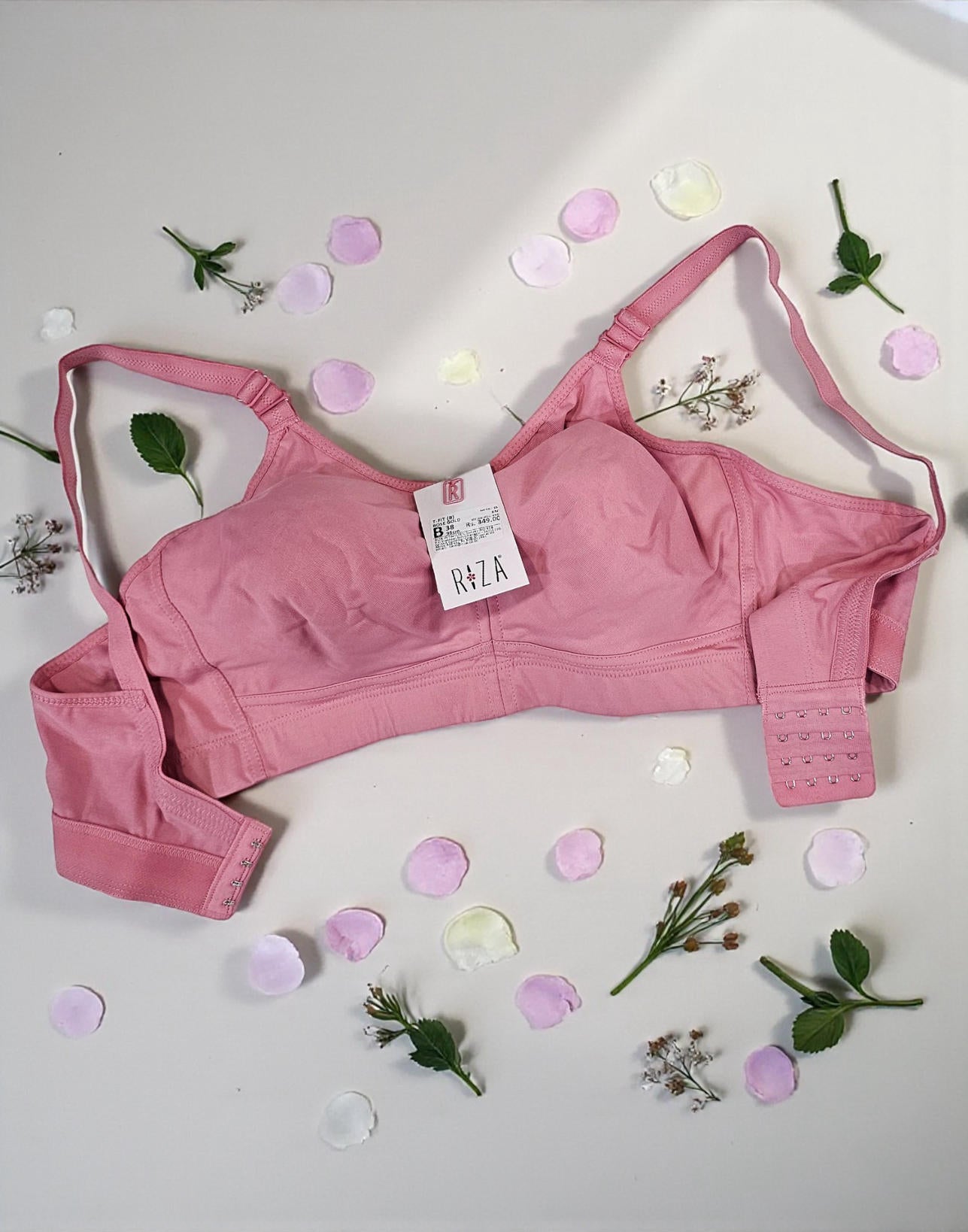 NON PADDED BRA RIZA T FIT ROSE GOLD E6778 250226BR - ELENTRA DESIGNS BY NIMI HEINS