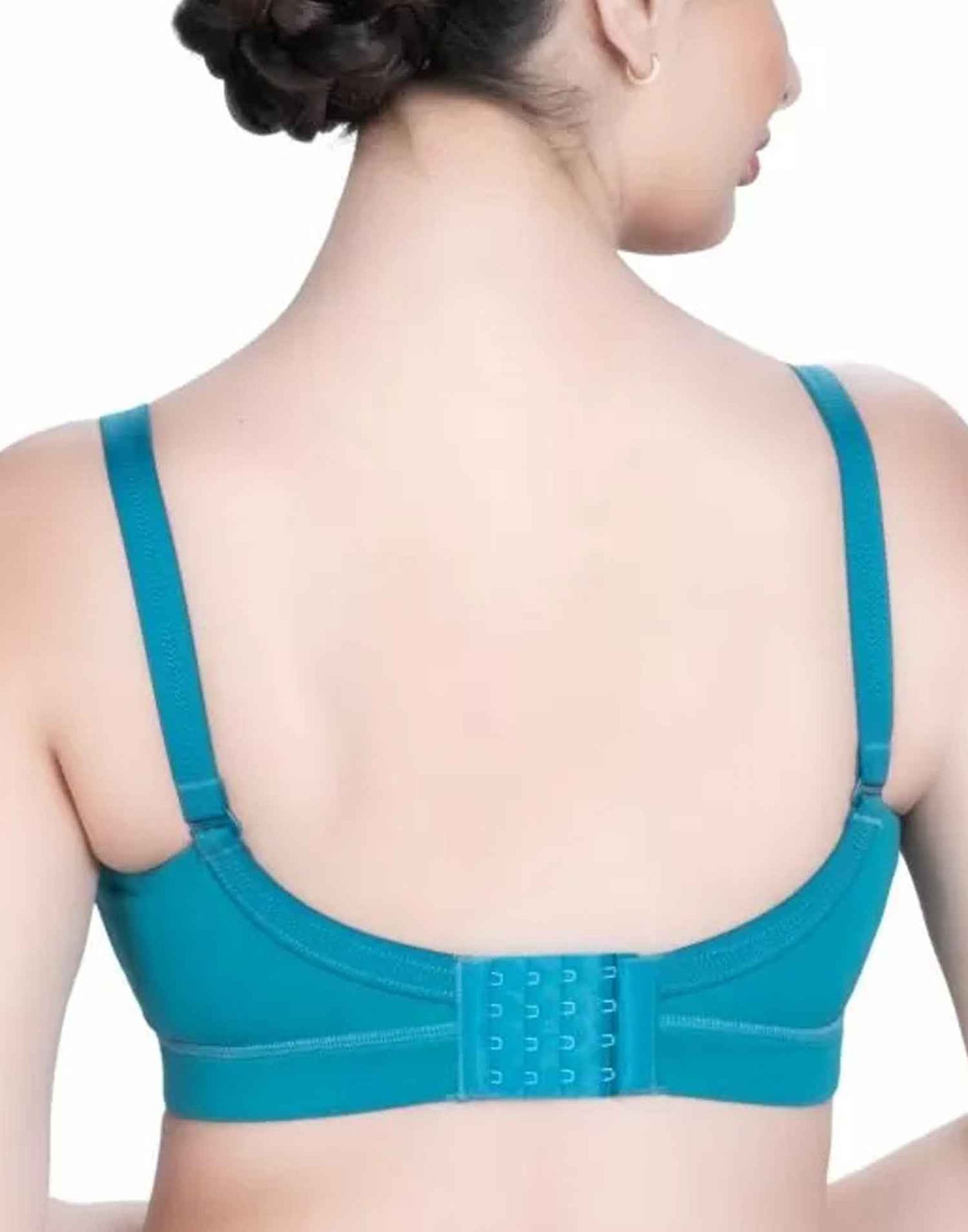 PADDED T-SHIRT BRA RIZA BESTIE TEEL E6775 200326BR - ELENTRA DESIGNS BY NIMI HEINS