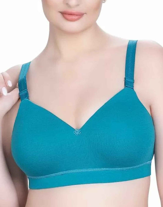 PADDED T-SHIRT BRA RIZA BESTIE TEEL E6775 200326BR - ELENTRA DESIGNS BY NIMI HEINS