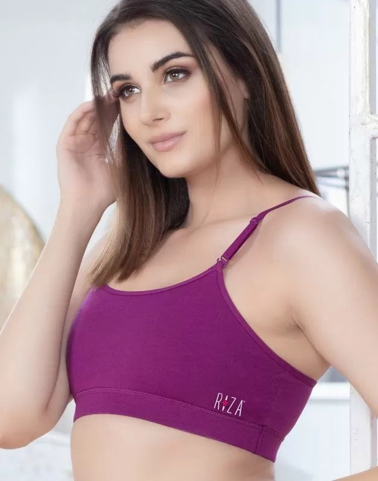 TEENAGER BRA RIZA TEEN 13 MAGENTA E6924 240426BR - ELENTRA DESIGNS BY NIMI HEINS