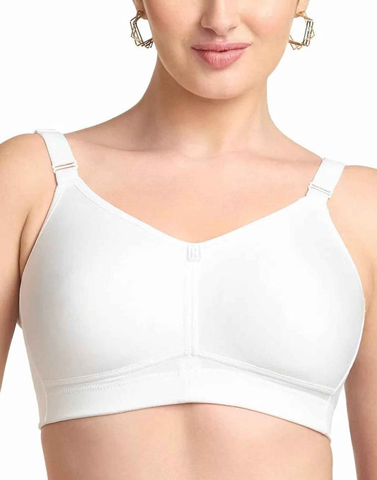 NON PADDED BRA RIZA T FIT WHITE E6778 050326BR