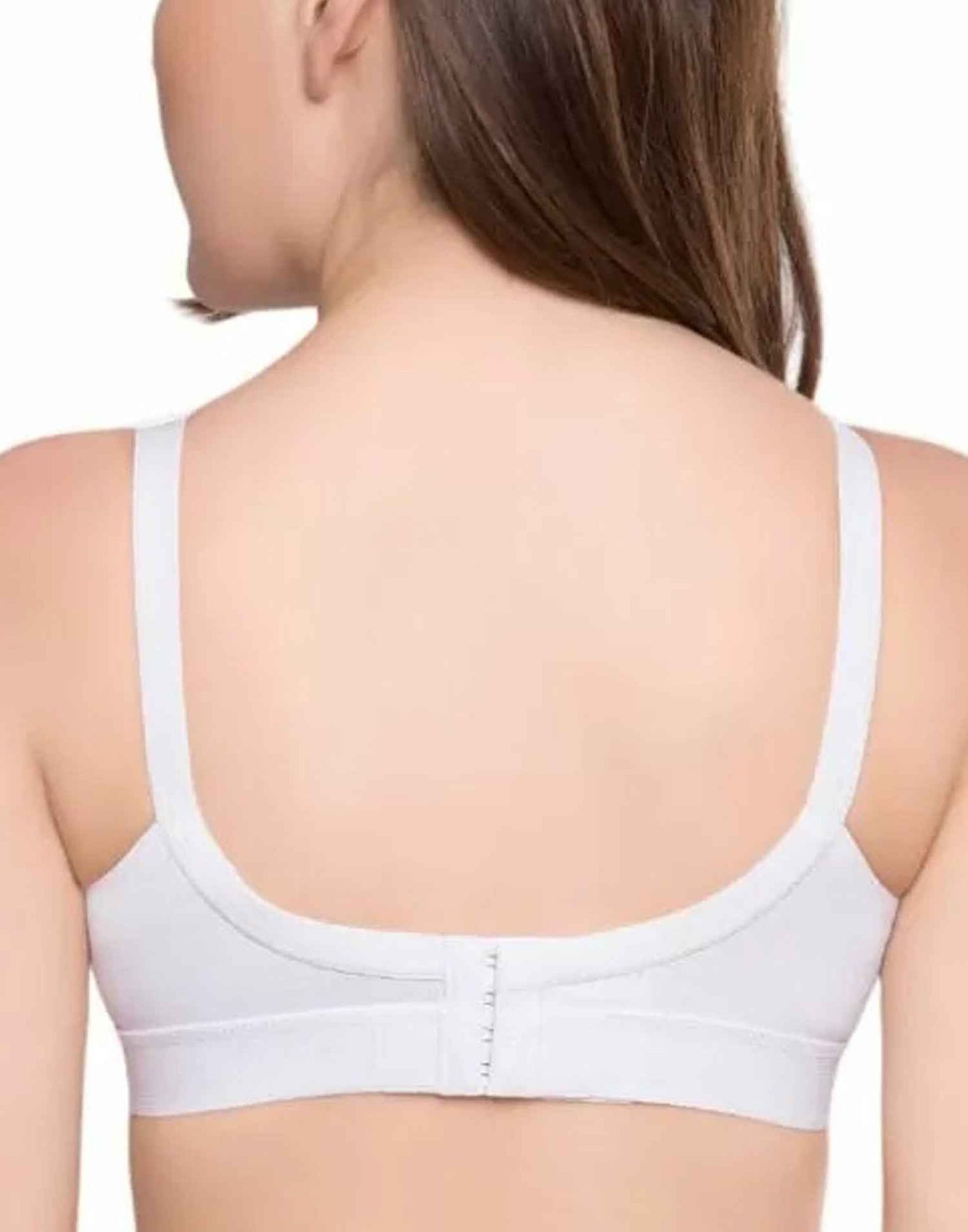 NON PADDED T-SHIRT BRA RIZA ALPA WHITE E6831 160326BR