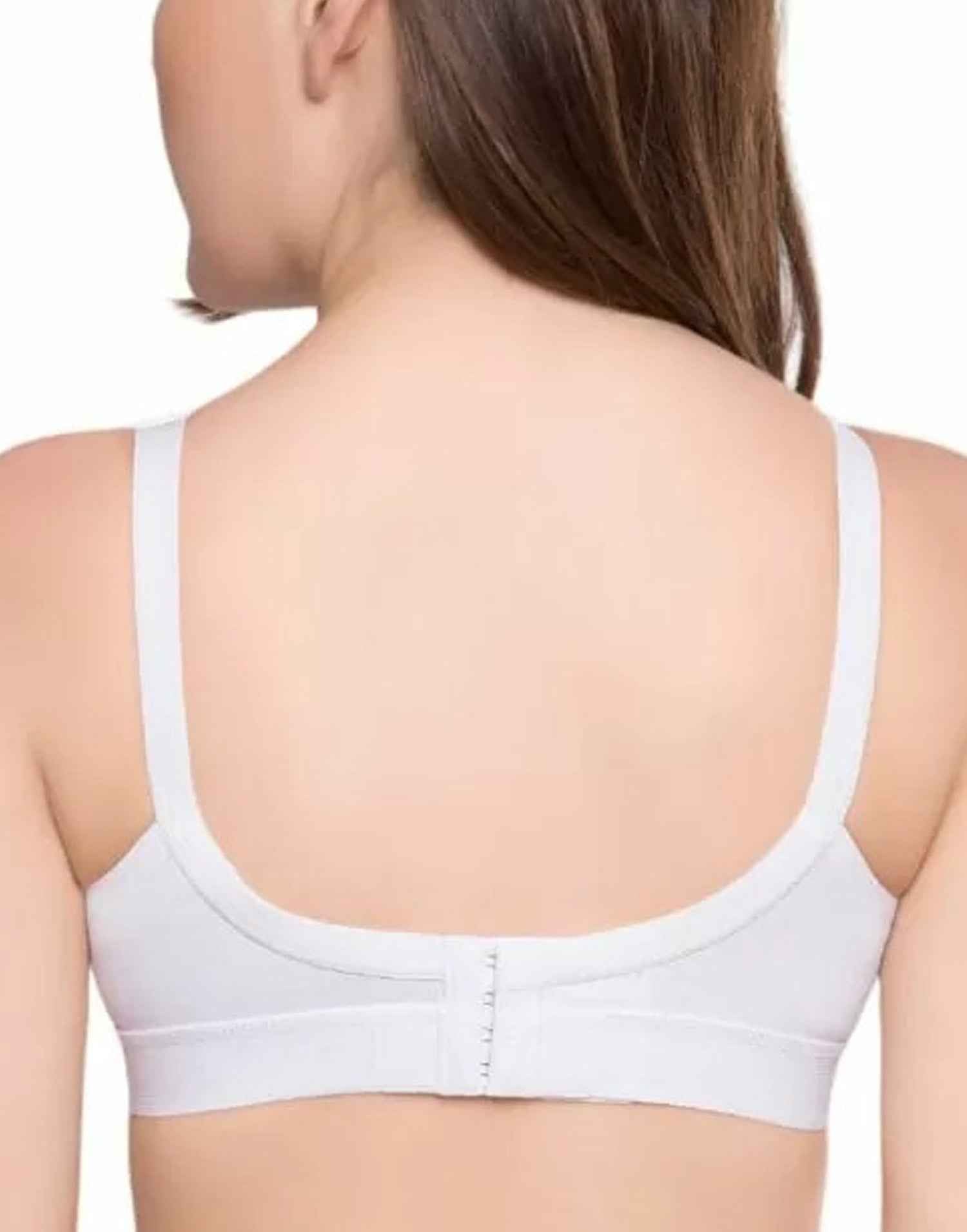 NON PADDED T-SHIRT BRA RIZA ALPA WHITE E6831 160326BR