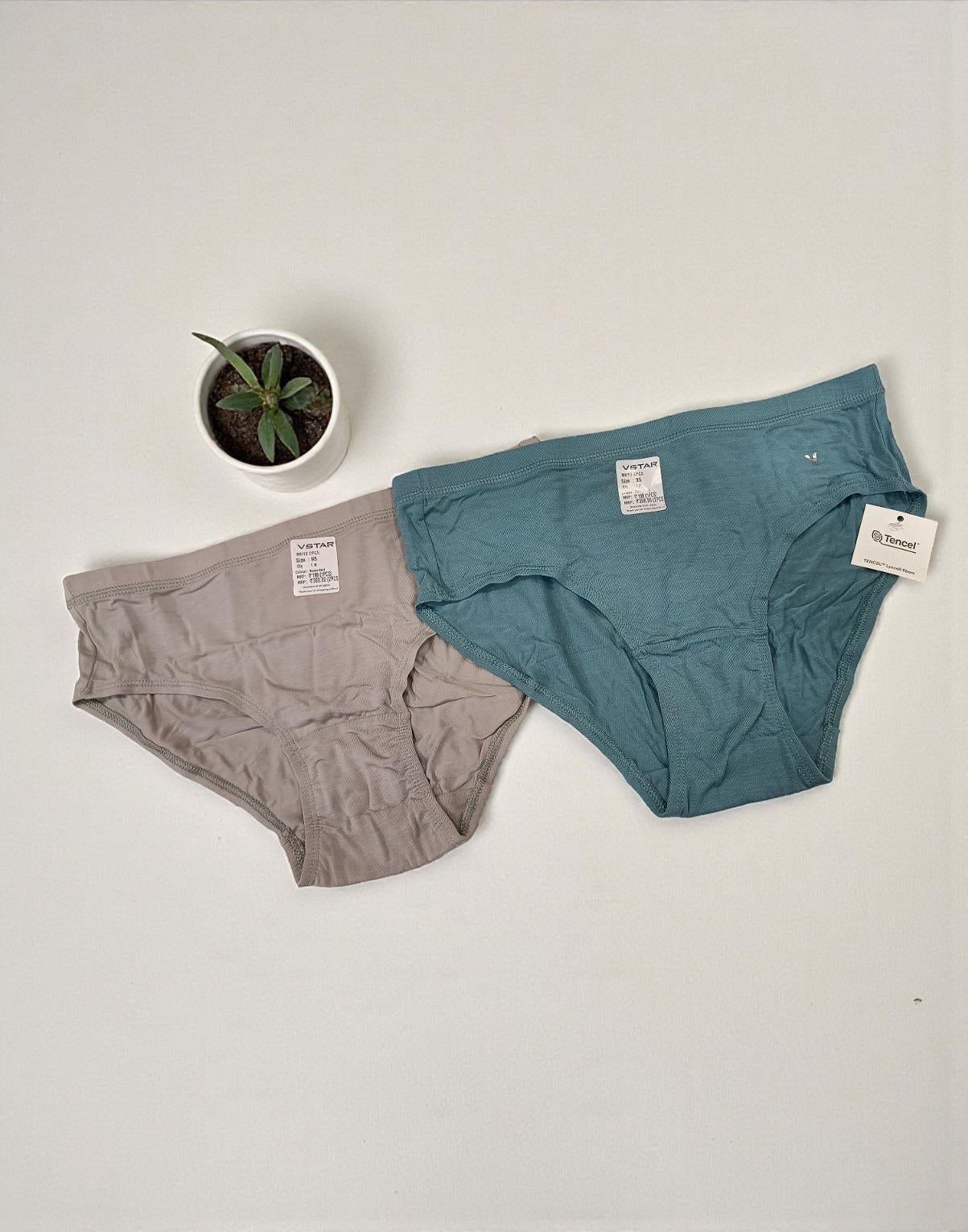 PANTY VSTAR HIPSTER (2 in 1 COMBO) ASSORTED 10 E6419 E6420 130126PS - ELENTRA DESIGNS BY NIMI HEINS