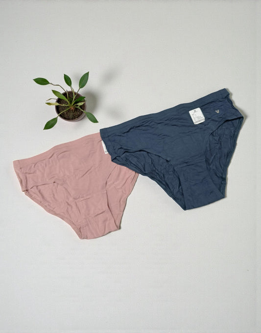 PANTY VSTAR HIPSTER (2 in 1 COMBO) ASSORTED 11 E6419 E6420 130126PS - ELENTRA DESIGNS BY NIMI HEINS