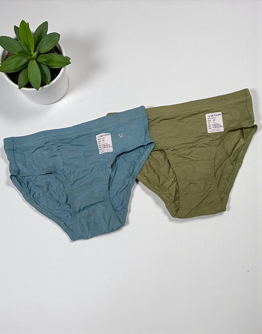 PANTY VSTAR HIPSTER (2 in 1 COMBO) ASSORTED 17 E6419 E6420 130126PS - ELENTRA DESIGNS BY NIMI HEINS