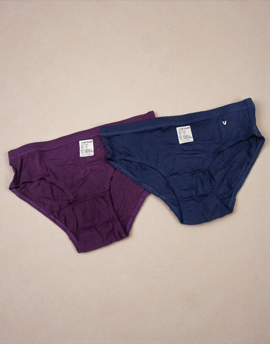 PANTY VSTAR HIPSTER (2 in 1 COMBO) ASSORTED 1 E6419 E6420 130126PS - ELENTRA DESIGNS BY NIMI HEINS