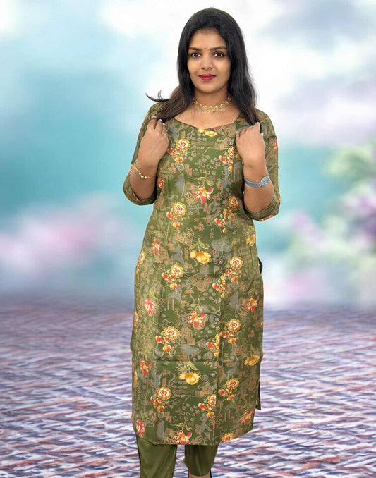 160325A (E5445) CO-ORD SET - Green