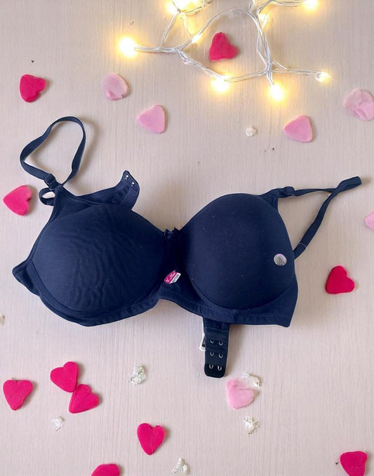 121025BR (E6071 - E6072) V-MAX PADDED BRA - Dark Blue