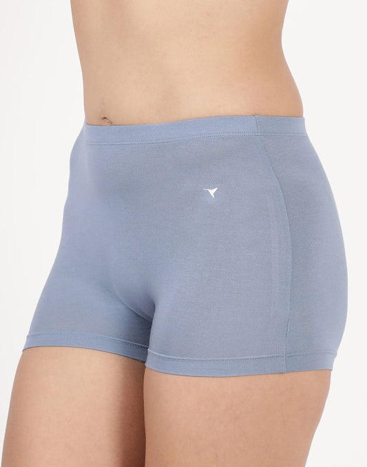SHORTS PANTY BLOSSOM FEATHER POWDER BLUE E6431 190925PS - ELENTRA DESIGNS BY NIMI HEINS
