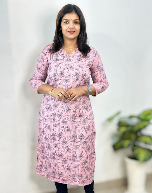 091225DK (E6649) NEW ARRIVAL - Onion Pink