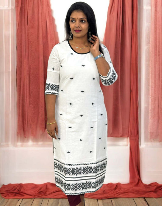 100325V (E5398) NEW ARRIVAL - White n Black