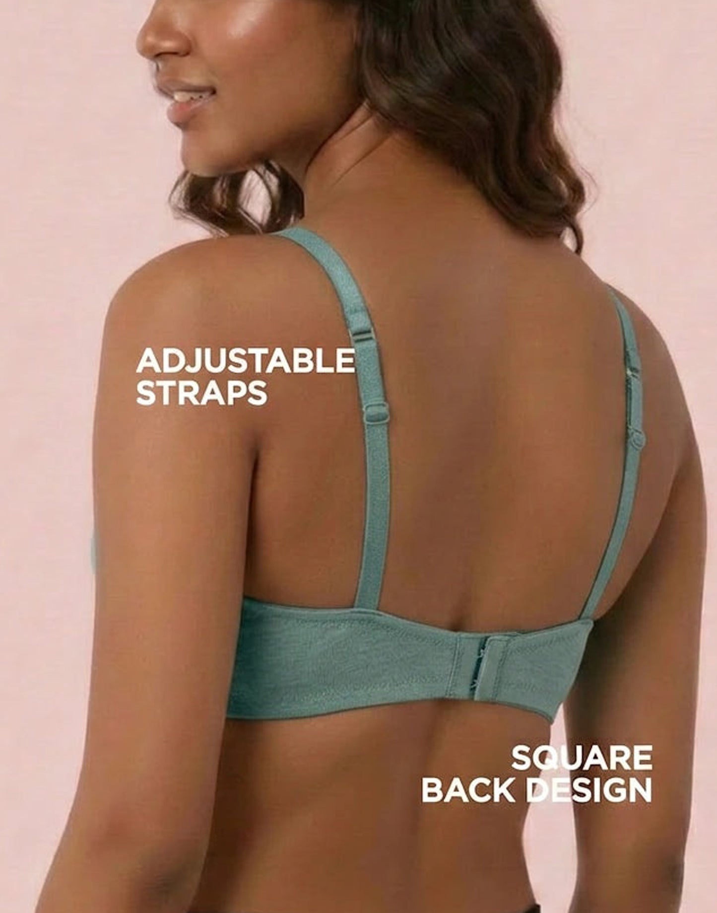 SEMI PADDED BRA BLOSSOM BELOVED PAD GREEN E3010 210626BR